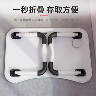 Foldable notebook student dormitory study table bed desk