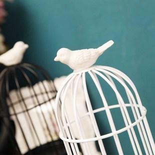 Vintage Bird Cage Candle Stick Diner Table Decoration烛台