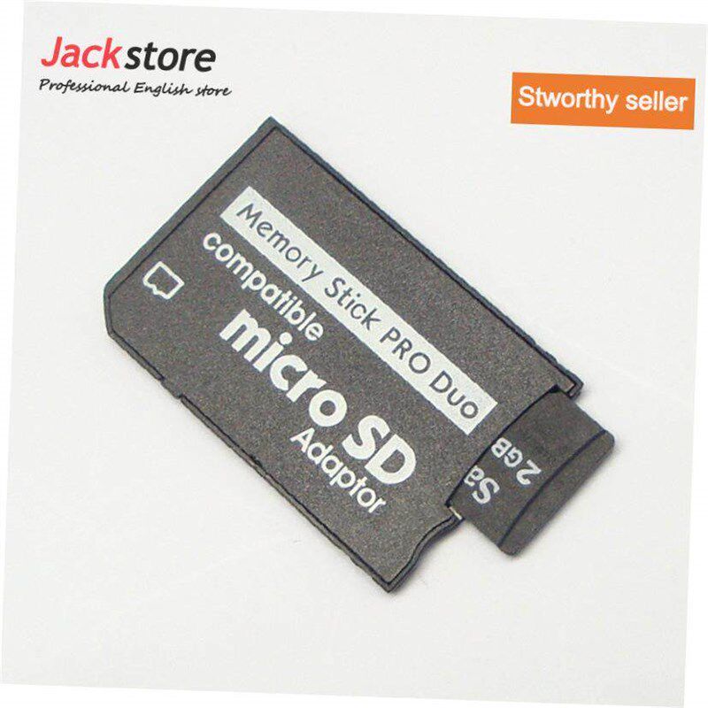 microsd SDHC TF到记忆棒MS Pro Duo PSP适配器