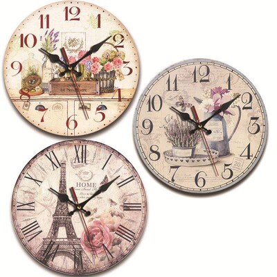 Home decoration silent wall clock 家居装饰静音挂钟