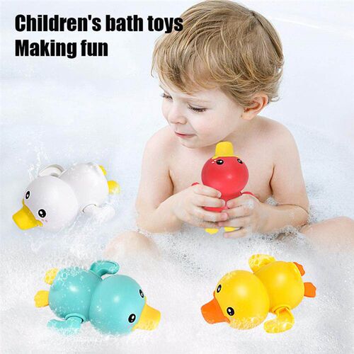 Bathroom Bath Shower Baby Clockwork Swimming Children Play W