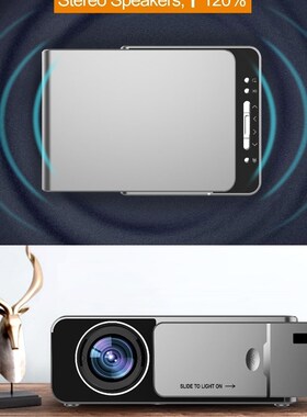 Multimedia Mini 1080P HD LED Projector Home Theater Cinema