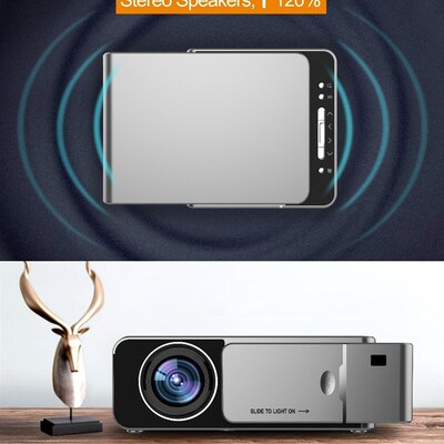 Multimedia Mini 1080P HD LED Projector Home Theater Cinema