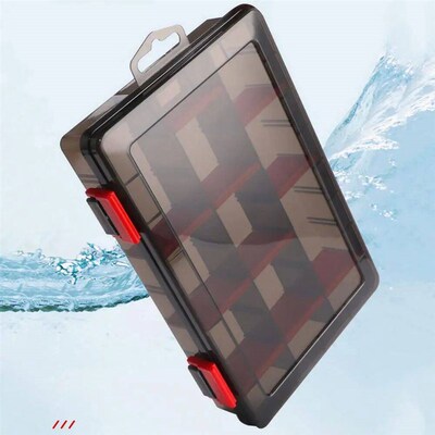 Lure Bait Organizer PP Plastic Translucent Fishing Tackle Bo