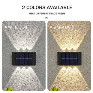 Outdoor Light Down Wall And Lamp Solar Waterproof