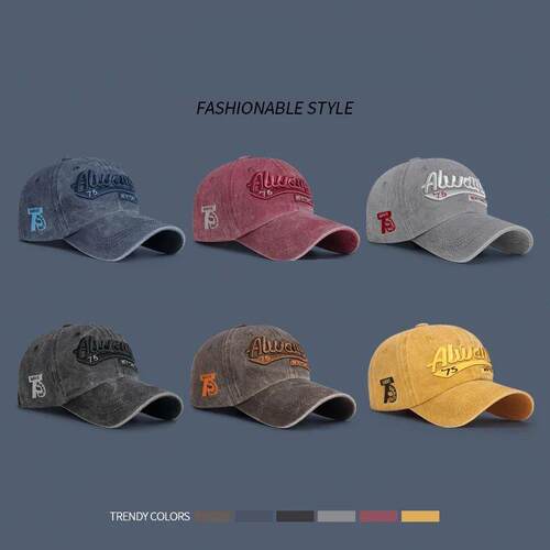 New Three-Dimensional Embroidery Soft Washed Cotton Distress