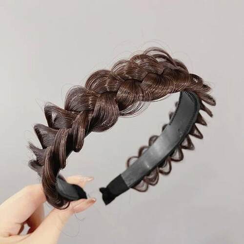 Fashion Fishbone Braid Lazy Wig Twist Hair Bands for Women L