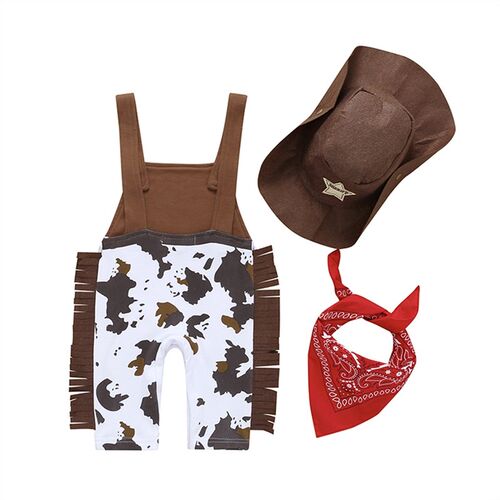 3PCS Toddler Baby Boy Girl Clothes Sets Carnival Fancy Dress