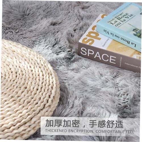 Carpets Plush carpet bedroom rug bedside blanket floor mat 1