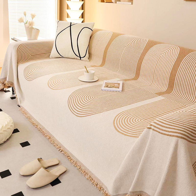 雪尼尔沙发盖布全包高级感沙发坐垫罩四季通用沙发巾可铺可盖毯,居家布艺,沙发垫,淘宝优惠券,粉丝福利购,淘宝优惠卷