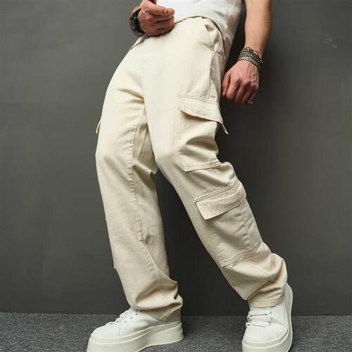 Loose Jeans 跨境新款潮流宽松长裤男式牛仔裤