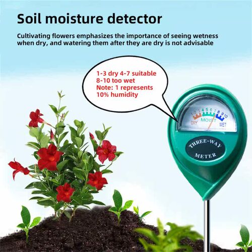 Flower Sensor Detector Meter Hygrometer Tool Moisture Soil M