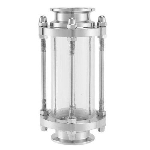Y17A In-Line Sight Glass With Clamp End,Flow Sanitary