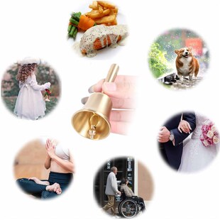 Handbells are suitable for churches, hotels, and Christmas