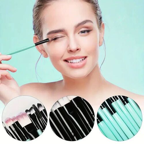 20PCS Makeup Brushes Set for Cosmetics Foundation Blush Powd