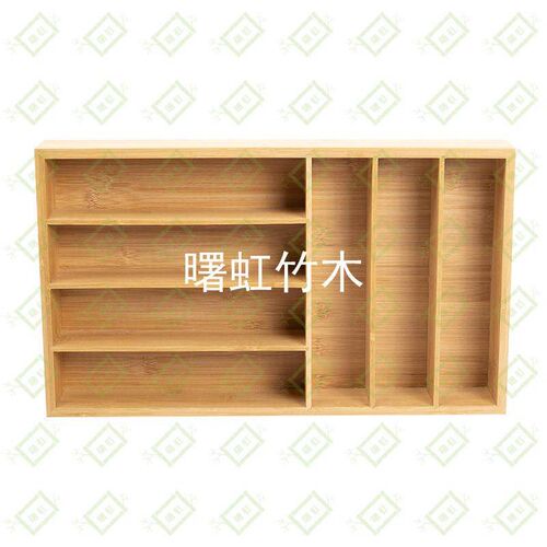 Kitchen Cabinet box bamboo reinforced multi-grid knife and