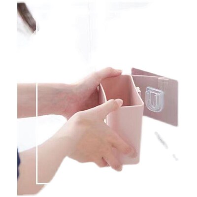 Wall Hanging Comb Toothpaste Storage Toothbrush Holder  Bath