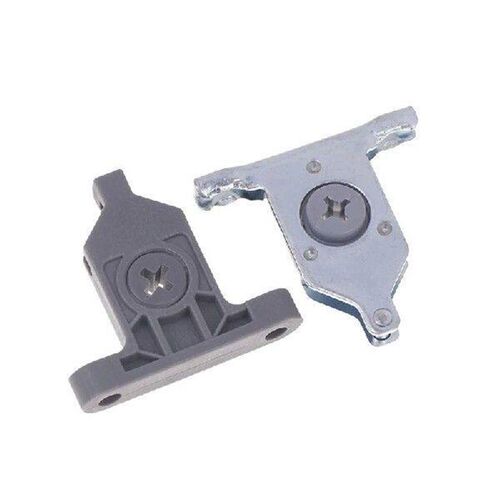 2Pcs Nylon/Metal Drawer Clip Front Panel Fixing Bracket