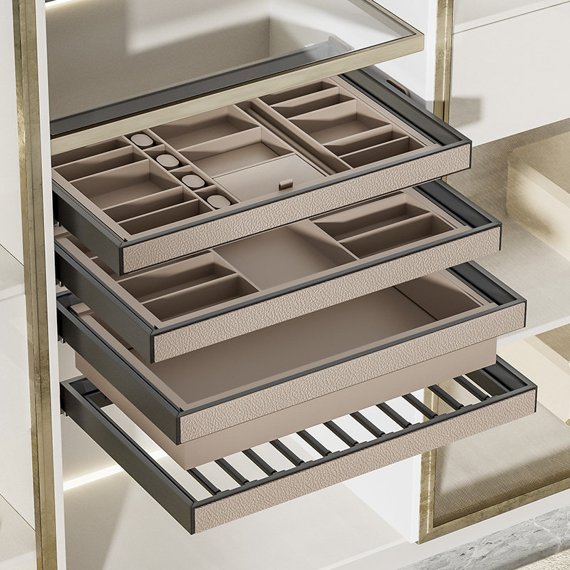 衣柜拉篮格子抽裤架伸缩滑轨皮革首饰盒内置篮抽屉式自制轨道五金,基础建材,衣柜拉篮,淘宝优惠券,粉丝福利购,淘宝优惠卷