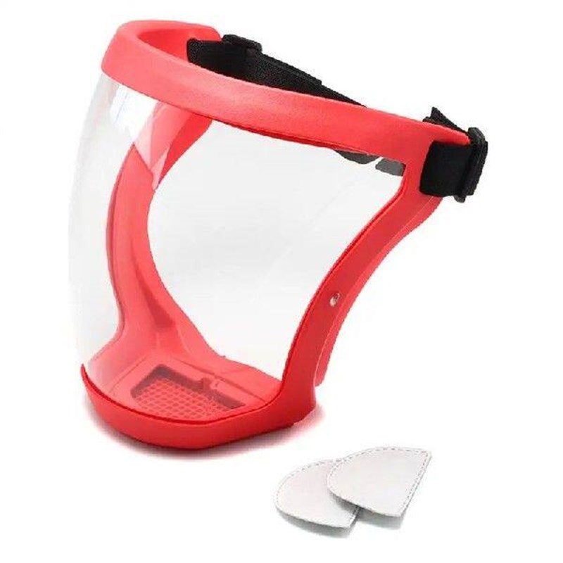 1/3/5PCS Full Face Shield Transparent Safety Mask With图片