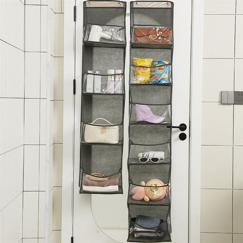 Multi-functional Fabric Hanging Bag for Behind the Door Mult