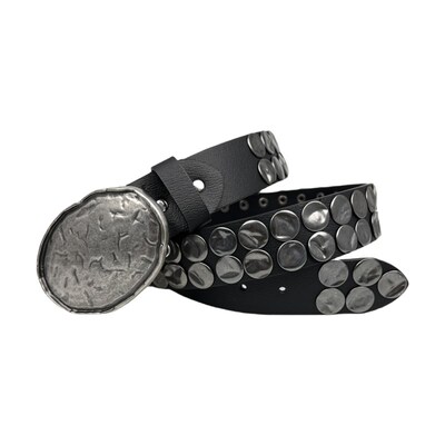 Men studded fashion punk hip hop belt时尚朋克风嘻哈皮带腰带
