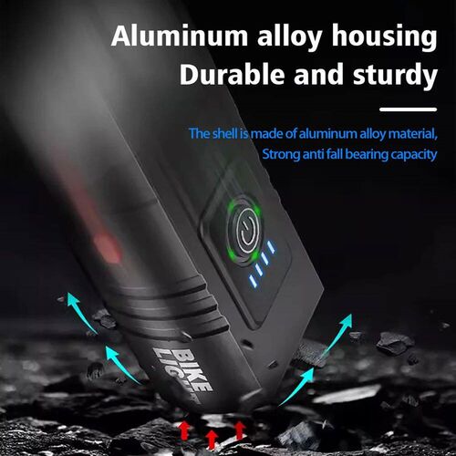 1000LM Bike Light  Headlight T6 Bicycle Flashlight LED USB R