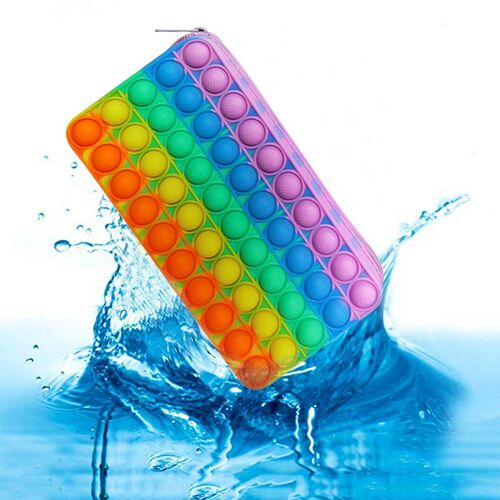 Kawaii Silicone Wallet Bags Push Its Bubble Fidget Toys Penc