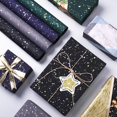 Flower wrapping paper DIY gift book cover Christmas decora