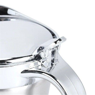 450ml 304 Stainless Steel Double Insulated Saucepan Boat