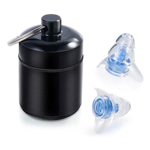1 Pair/Set Soft Silicone Ear Plugs Anti Noise Snore Earplugs