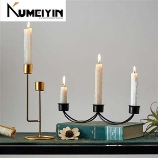 -nordic candlelight dinner prop candlestick candle holder