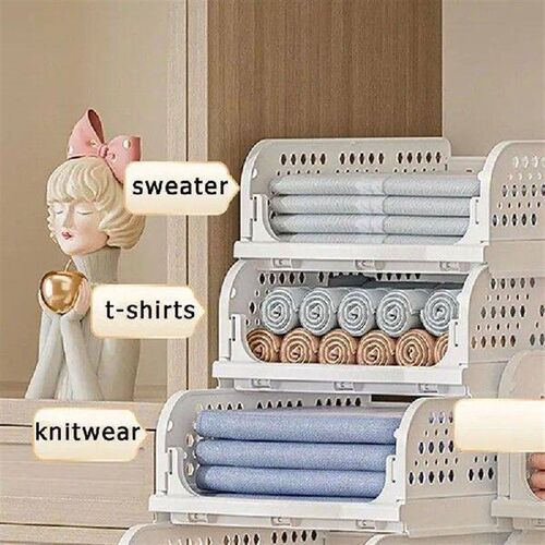 Stackable Storage Drawers Stackable Waterproof Foldable