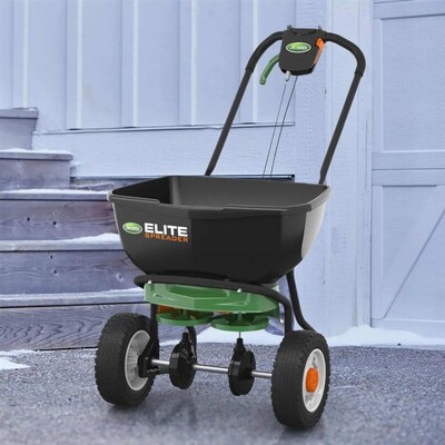 Spreader for Grass Seed, Fertilizer, Salt, Ice Melt, Durable