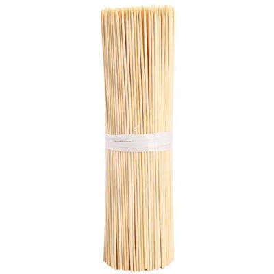 50Pcs Long Bamboo Skewers Wooden Sticks BBQ Barbecue Shish
