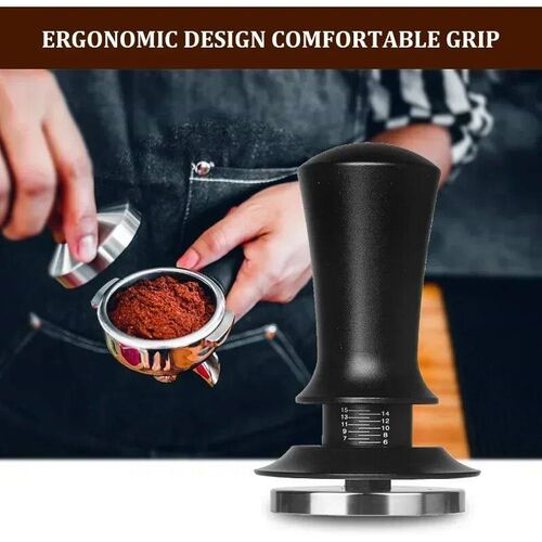 51mm 5m 58mm Espresso Coffee Tamper Stainless Steel Flat/Thr