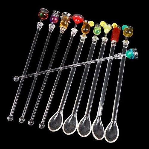 1pc About 23cm Stirring Kitchen Bar Tool Juice Party