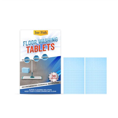 Jue fish Floor Cleaning Sheets - Multi-Effect Stain and Grim