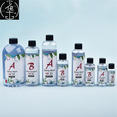 3:1 Resin Epoxy AB Crystal Clear Glue Transparent High Adhes