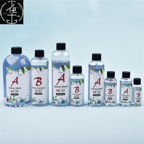 3:1 Resin Epoxy AB Crystal Clear Glue Transparent High Adhes