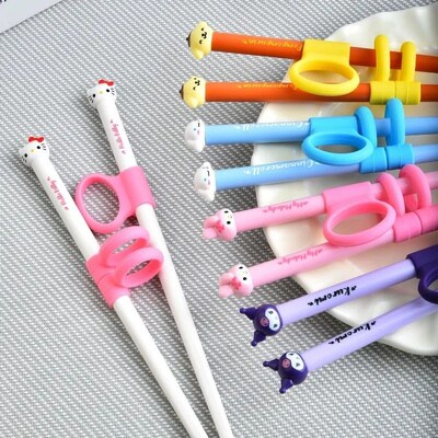 Kawaii  Hello Kitty Chopsticks Anime Cinnamoroll Kuromi Kids