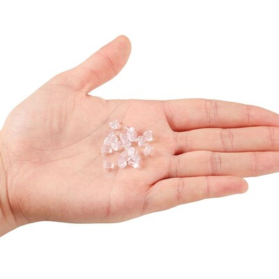 200-2000pcs Soft Silicone Rubber Earring Back Stoppers for S