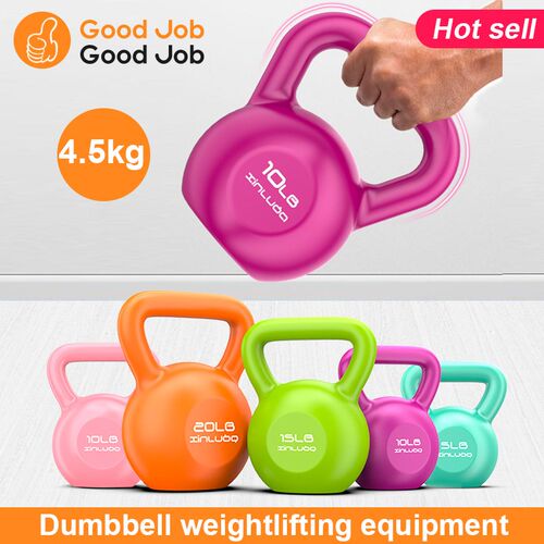 Lang wei fitness kettle bell women men home dumbbell