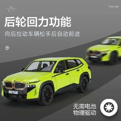 1:24 BMW THE XM High Simulation Diecast Metal Alloy Model ca