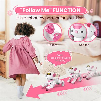 Remote Control Robot Dog Programmable Smart Interactive Stun