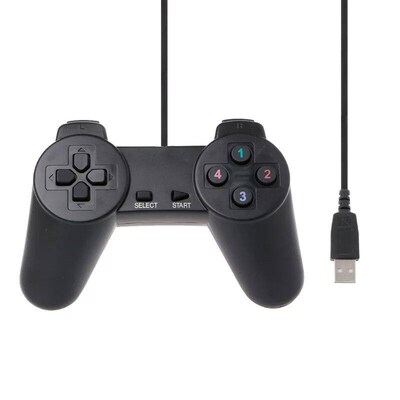 1.5m USB Wired PS1 Classic Gamepads PC Game Controller Compu