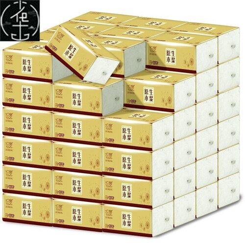 Toilet Tissue Paper 60 Rolls Pack Soft Towels 抽取式餐巾纸软