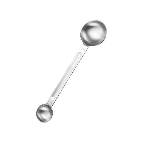 tainle teel double-headed coffee meauring poon