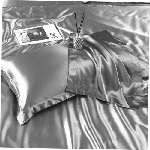 2 Pack Satin silk Pillowcase pillow case pillow cover queen