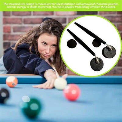 Small Pool Chalk Container Portable Pool Cue Chalk Holder